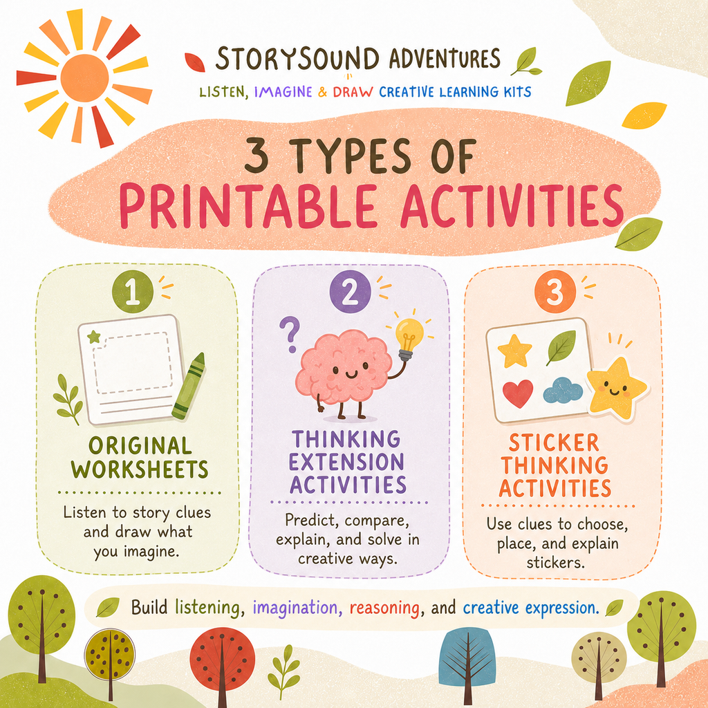Complete StorySound Adventures Collection  47 Stories + 286 Printable Worksheets
