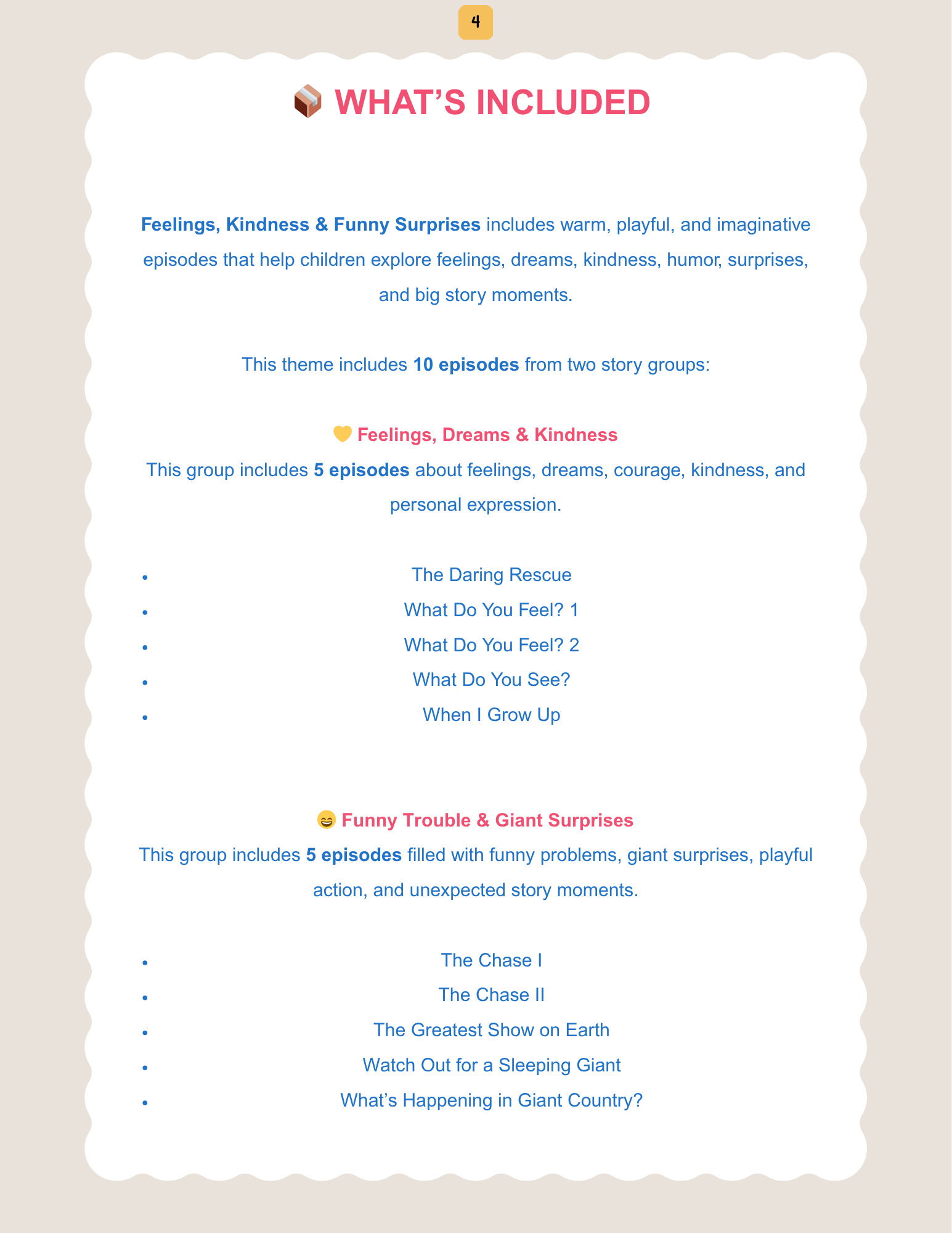 Feelings, Kindness & Funny Surprises
